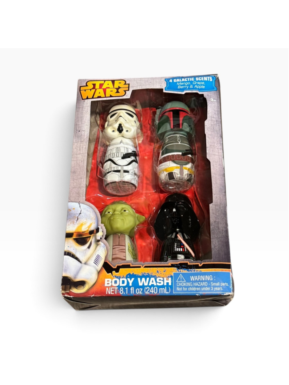 Star Wars Body Wash Figure Rare Limited Edition Collectible Set